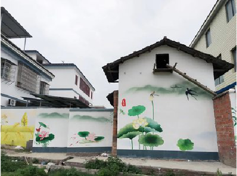 宣威室外墙绘-从选材到保养。