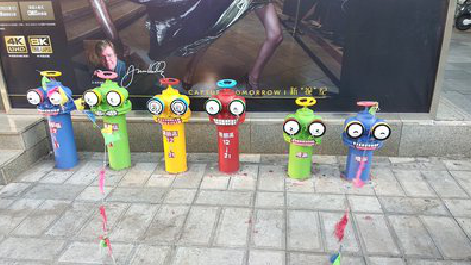 宣威商业区彩绘