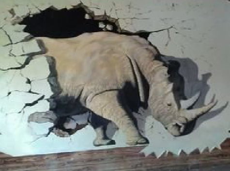 宣威在墙绘中，如何绘制3D效果？