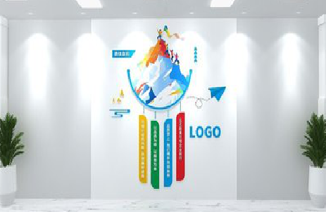 宣威公司企业形象墙的工艺材料有哪些？