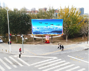 宣威户外大屏广告投放要点。