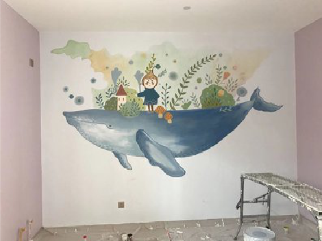 宣威手绘墙的特点及优势。